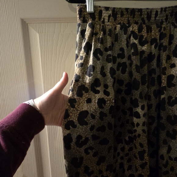 Women's Vintage Peter Popovitch Leopard Print Women's Skirt Size L - Picture 6 of 9